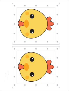 fine motor lacing card download for preschool and kindergarten
