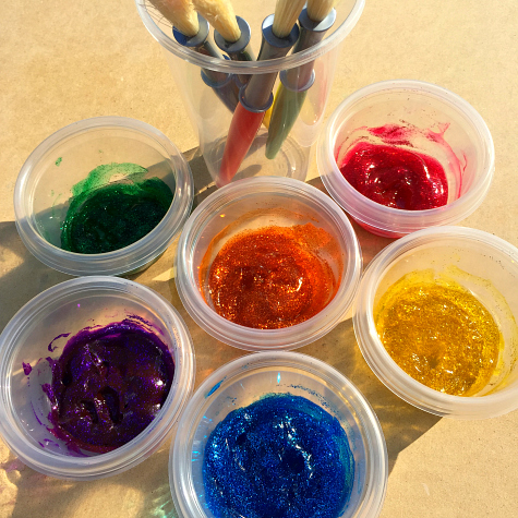 Glitter Paint For Preschool and Kindergarten
