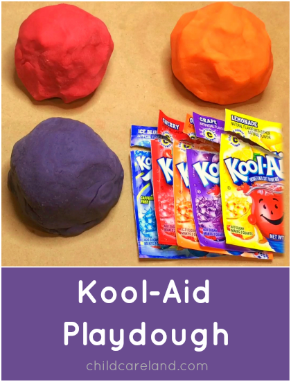 Kool-Aid Playdough