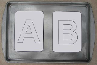 Playdough Alphabet Cards