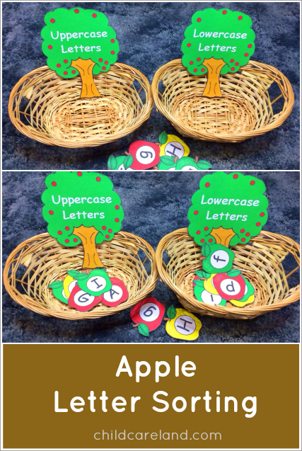 Apple Uppercase and Lowercase Letter Sorting