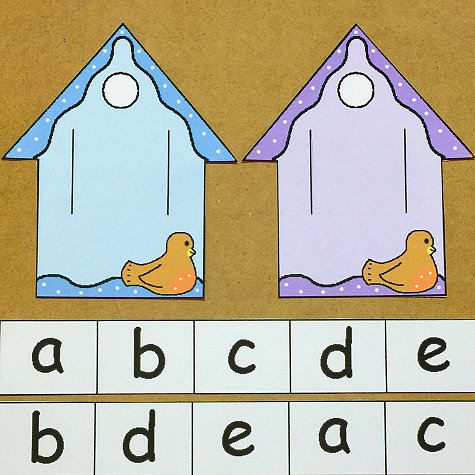 Birdhouse Number Sliders For Preschool and Kindergarten