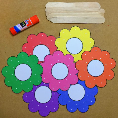 Circle Time Flower Colors For Preschool and Kindergarten
