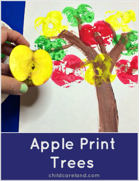 Apple Print Trees
