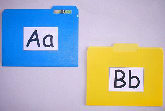 Alphabet Folders
