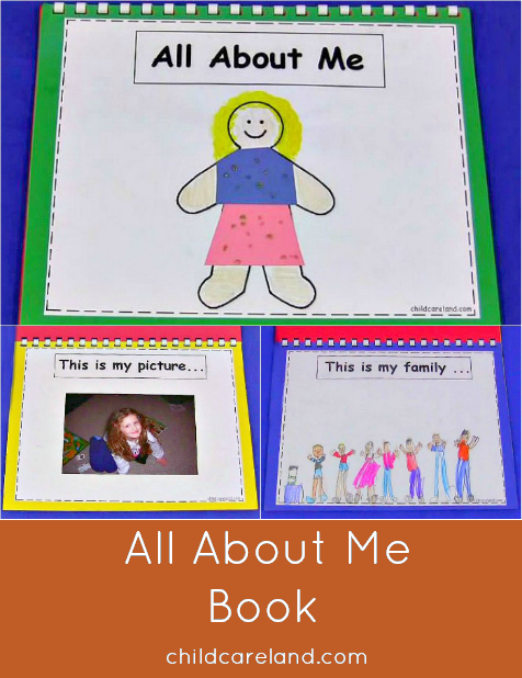 All about me book.