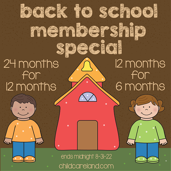 membership special on my early childhood printables for preschool and kindergarten