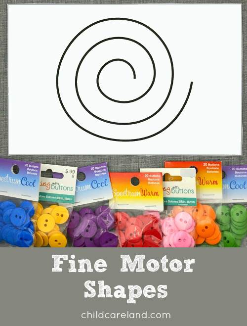 fine motor shapes for preschool and kindergarten