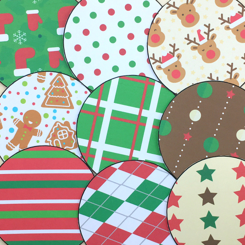 holiday pattern match for preschool and kindergarten