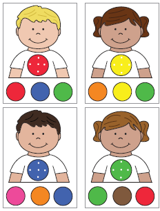 color clip cards download for preschool and kindergarten