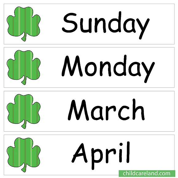 march number tracing calendar and other july items for preschool and kindergarten