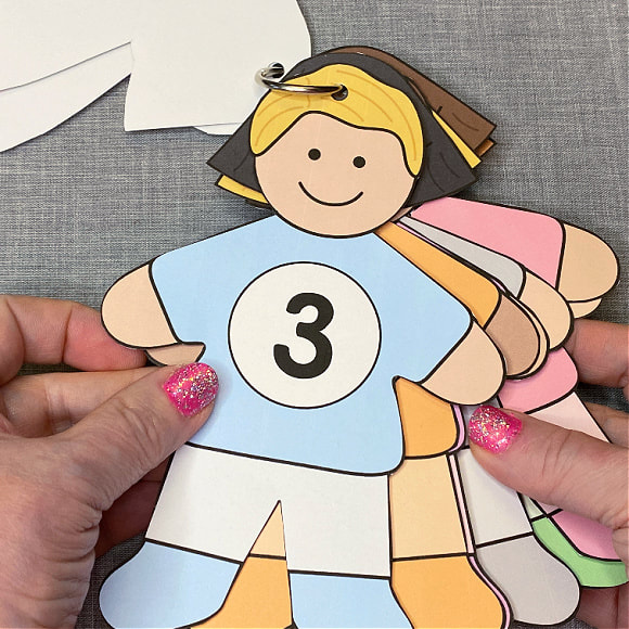 number learning friends for preschool and kindergarten