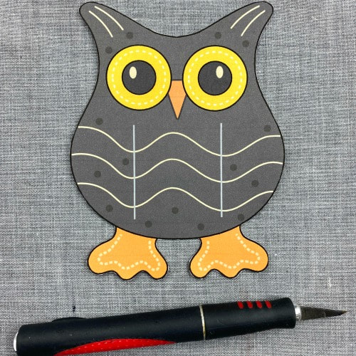owl number sliders for preschool and kindergarten math