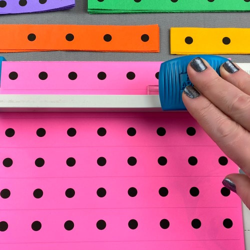 punch strips for preschool and kindergarten