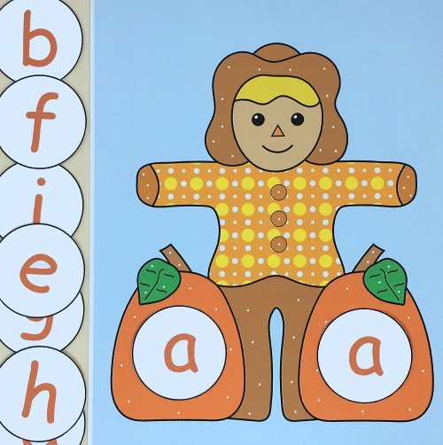 scarecrow alphabet match for preschool and kindergarten